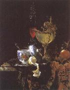 Willem Kalf Still life with Chinese Porcelain Jar oil on canvas
